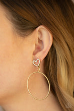 Load image into Gallery viewer, Paparazzi 🔆 Love Your Curves - Gold Post Earrings