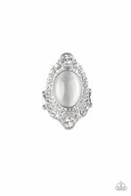 Load image into Gallery viewer, oak-sisters-jewelry-riviera-royalty-white-ring-paparazzi-accessories-by-lisa
