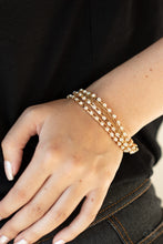Load image into Gallery viewer, Paparazzi 🔆 Thats a Smash! - Gold Bracelet