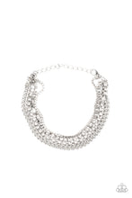 Load image into Gallery viewer, oak-sisters-jewelry-brilliantly-beaming-white-bracelet-paparazzi-accessories-by-lisa
