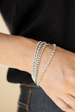 Load image into Gallery viewer, Paparazzi 🔆 Brilliantly Beaming - White Bracelet