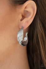 Load image into Gallery viewer, Paparazzi 🔆 Curves In All The Right Places - Silver Earrings