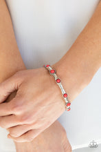 Load image into Gallery viewer, Paparazzi 🔆 Rebel Sandstorm - Red Bracelet