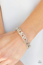 Load image into Gallery viewer, Paparazzi 🔆 You HEART The Lady! - Silver Bracelet