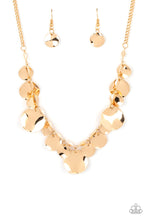 Load image into Gallery viewer, oak-sisters-jewelry-glisten-closely-gold-necklace-paparazzi-accessories-by-lisa