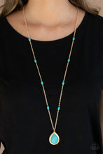 Load image into Gallery viewer, Paparazzi ๐ Go Tell It On The MESA - Gold Necklace