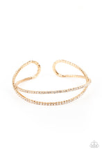 Load image into Gallery viewer, oak-sisters-jewelry-plus-one-status-gold-bracelet-paparazzi-accessories-by-lisa