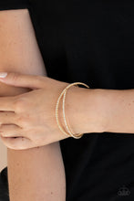 Load image into Gallery viewer, Paparazzi 🔆 Plus One Status - Gold Bracelet