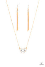 Load image into Gallery viewer, oak-sisters-jewelry-she-works-heart-for-the-money-gold-necklace-paparazzi-accessories-by-lisa