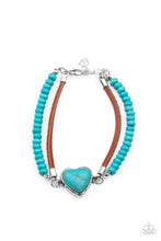 Load image into Gallery viewer, oak-sisters-jewelry-charmingly-country-blue-bracelet-paparazzi-accessories-by-lisa
