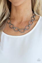 Load image into Gallery viewer, Paparazzi 🔆 HAUTE-ly Contested - Black Necklace