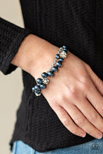 Load image into Gallery viewer, Paparazzi 🔆 The GRANDEUR Tour - Blue Bracelet