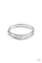 Load image into Gallery viewer, oak-sisters-jewelry-stackable-sparkle-white-bracelet-paparazzi-accessories-by-lisa