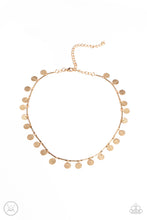 Load image into Gallery viewer, oak-sisters-jewelry-musically-minimalist-gold-necklace-paparazzi-accessories-by-lisa