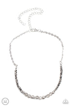 Load image into Gallery viewer, oak-sisters-jewelry-space-odyssey-silver-necklace-paparazzi-accessories-by-lisa