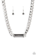 Load image into Gallery viewer, oak-sisters-jewelry-urban-royalty-silver-necklace-paparazzi-accessories-by-lisa