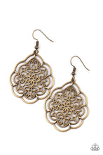 Load image into Gallery viewer, oak-sisters-jewelry-tour-de-taj-mahal-brass-earrings-paparazzi-accessories-by-lisa