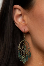 Load image into Gallery viewer, Paparazzi 🔆 Artisan Garden - Brass Earrings