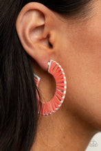 Load image into Gallery viewer, Paparazzi π Everybody Conga! - Orange Earrings