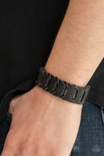 Load image into Gallery viewer, Paparazzi 🔆 Knocked for a Loop - Black Bracelet