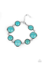 Load image into Gallery viewer, oak-sisters-jewelry-turn-up-the-terra-blue-bracelet-paparazzi-accessories-by-lisa