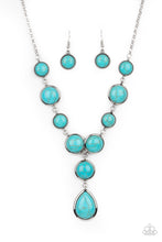 Load image into Gallery viewer, oak-sisters-jewelry-terrestrial-trailblazer-blue-necklace-paparazzi-accessories-by-lisa