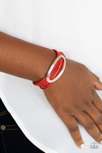 Load image into Gallery viewer, Paparazzi 🔆 Corded Couture - Red Bracelet
