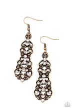 Load image into Gallery viewer, oak-sisters-jewelry-diva-decorum-brass-earrings-paparazzi-accessories-by-lisa