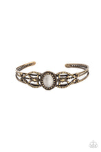 Load image into Gallery viewer, oak-sisters-jewelry-wait-and-seer-brass-bracelet-paparazzi-accessories-by-lisa