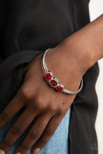 Load image into Gallery viewer, Paparazzi 🔆 Royal Demands - Red Bracelet