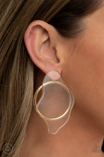 Load image into Gallery viewer, Paparazzi 🔆 Clear The Way! - Gold Post Earrings