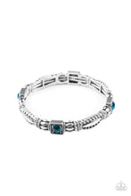 Load image into Gallery viewer, oak-sisters-jewelry-get-this-glow-on-the-road-blue-bracelet-paparazzi-accessories-by-lisa