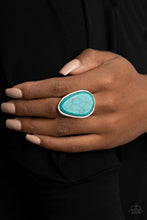 Load image into Gallery viewer, Paparazzi 🔆 Marble Mecca - Blue Ring