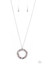 Load image into Gallery viewer, oak-sisters-jewelry-wreathed-in-wealth-pink-necklace-paparazzi-accessories-by-lisa