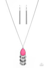 Load image into Gallery viewer, oak-sisters-jewelry-musically-mojave-pink-necklace-paparazzi-accessories-by-lisa