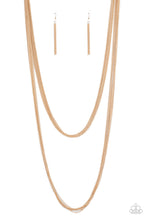 Load image into Gallery viewer, oak-sisters-jewelry-save-your-tiers-gold-necklace-paparazzi-accessories-by-lisa