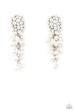 Load image into Gallery viewer, oak-sisters-jewelry-fabulously-flattering-white-post earrings-paparazzi-accessories-by-lisa