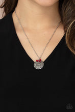 Load image into Gallery viewer, Paparazzi 🔆 Simple Blessings - Red Necklace