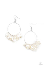 Load image into Gallery viewer, oak-sisters-jewelry-sailboats-and-seashells-white-earrings-paparazzi-accessories-by-lisa