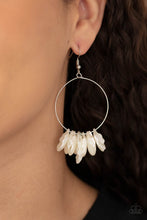 Load image into Gallery viewer, Paparazzi 🔆 Sailboats and Seashells - White Earrings