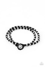 Load image into Gallery viewer, oak-sisters-jewelry-ripcord-black-necklace-paparazzi-accessories-by-lisa