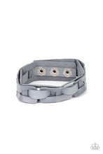 Load image into Gallery viewer, oak-sisters-jewelry-garage-band-grunge-silver-bracelet-paparazzi-accessories-by-lisa