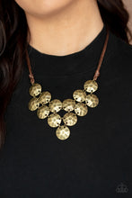 Load image into Gallery viewer, Paparazzi 🔆 Token Treasure - Brass Necklace
