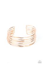 Load image into Gallery viewer, oak-sisters-jewelry-nerves-of-steel-rose-gold-paparazzi-accessories-by-lisa