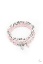 Load image into Gallery viewer, oak-sisters-jewelry-glacial-glimmer-pink-bracelet-paparazzi-accessories-by-lisa