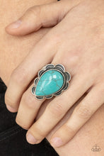 Load image into Gallery viewer, Paparazzi 🔆 BADLANDS Romance - Blue Ring