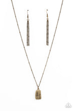 Load image into Gallery viewer, oak-sisters-jewelry-faith-over-fear-brass-necklace-paparazzi-accessories-by-lisa