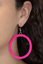 Load image into Gallery viewer, Paparazzi 🔆 Beauty and the BEACH - Pink Earrings