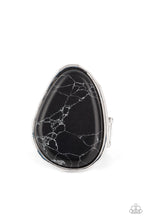 Load image into Gallery viewer, oak-sisters-jewelry-marble-mecca-black-ring-paparazzi-accessories-by-lisa