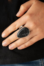 Load image into Gallery viewer, Paparazzi 🔆 Marble Mecca - Black Ring